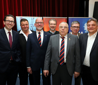Lossprechung und Ehrung Dirk Leinen, Frühjahr 2025