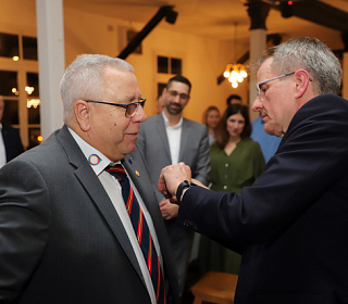 Lossprechung und Ehrung Dirk Leinen, Frühjahr 2025