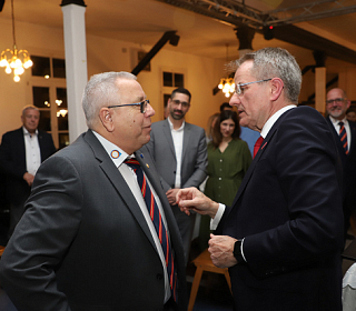 Lossprechung und Ehrung Dirk Leinen, Frühjahr 2025