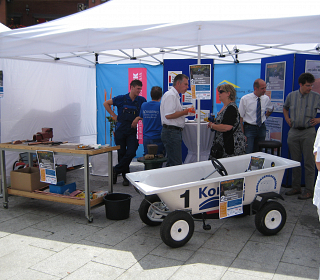 Imagekampagne in den Clemens-Galerien Solingen